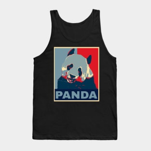 Panda Pop Art Poster Tank Top